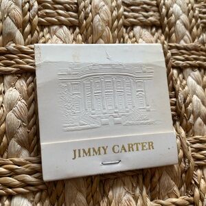 White House Jimmy Carter Matchbook